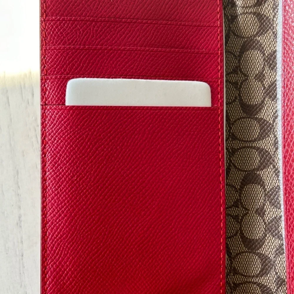 Coach Boxed Phone Wristlet - Picture 8 of 11